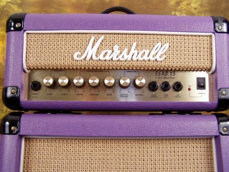 Purple Marshall Amp